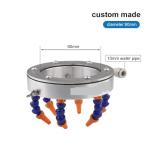 Spindle Cooling Ring Cooling Water Spray Ring on CNC Machining Center Annular Water Ring Pipe Accessories for CNC Router Carving Engraving Machinery(90mm)