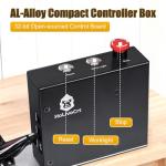 HoLivoCrt 4040 5C Plus CNC Router Machine, 800W Trim Router Spindle 8000-30000RPM, GRBL Control 3-Axis Desktop CNC Engraver for Wood Acrylic Aluminum PCB (Includes 10 accessories)