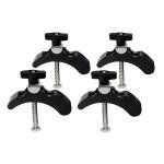 4Pcs T track Mini Hold down Clamps Sturdy T Track Accessories for Woodworking...