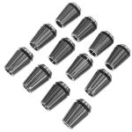 Alipis 12pcs Er20 Spring Collet Set High Precision Cnc Engraving Machine Milling Lathe Tool Accessories Compatible with Router and Cnc Milling Tools