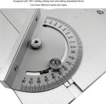 Router Table Insert Plate Aluminum Alloy 2 in 1 Flip Board with Adjustable Fe...