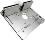 Router Table Insert Plate Aluminum Alloy 2 in 1 Flip Board with Adjustable Fe...