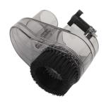 CNC Dust Shoe, Engraving Machine Dust Collector Cover for CNC Router Milling, ABS Cover Cleaner for 52mm Spindle Motor and Router, Hose Outer Diameter 38mm, Transparent