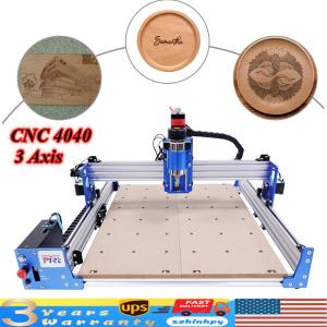 3 Axis 4040 USB CNC Router Engraver Desktop Aluminum Frame Engraving Machine