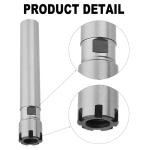 Utoolmart C16 ER16M 150L Router Collet Chuck Extension Rod Straight CNC Milling Tool Holder 1Pcs