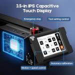 Twotrees TTC450 Pro CNC Router Machine with 3.5" Touch Screen,800mm/min Speed,Twotrees Rubber Stamp Kit Rubber Mat Milling 3D Printer CNC Controller Kit (TTC450 Pro)