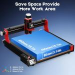 Twotrees TTC450 Pro CNC Router Machine with 3.5" Touch Screen,800mm/min Speed,Twotrees Rubber Stamp Kit Rubber Mat Milling 3D Printer CNC Controller Kit (TTC450 Pro)