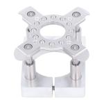CNC Spindle Motor Clamp Mount 65mm Floating Engraver Holder for Water Cooled and Air Cooled Spindles Aluminum Stainless Steel CNC Router Accessory