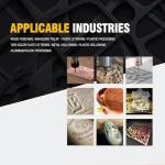 KUMOYOU 4-Axis 6090 CNC Router Engraver Tool, Wood Carving Milling Drilling Machine, Water Cooling VFD 1.5KW Spindle 3D Cutter Printer, Desktop DIY USB Port Engraving for Metal Wood PVC Working