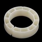 Almencla White Beige Spindle Dust Shoe Boot Cover Cleaner for CNC Routers Engraving Milling Machine Accessories, for 80mm Spindle