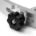 Genmitsu 2PCS T-Track Hold Down Clamp Kit, for Woodworking Metalworking, Compatible with MDF Spoilboard with 6mm(0.24'') Threaded Hole and Aluminum Spoilboard for M6 T-slot Nut 16 x 16mm(0.6 x 0.6'')