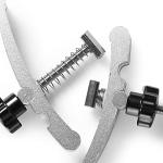 Genmitsu 2PCS T-Track Hold Down Clamp Kit, for Woodworking Metalworking, Compatible with MDF Spoilboard with 6mm(0.24'') Threaded Hole and Aluminum Spoilboard for M6 T-slot Nut 16 x 16mm(0.6 x 0.6'')