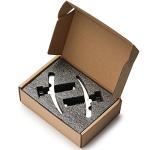 Genmitsu 2PCS T-Track Hold Down Clamp Kit, for Woodworking Metalworking, Compatible with MDF Spoilboard with 6mm(0.24'') Threaded Hole and Aluminum Spoilboard for M6 T-slot Nut 16 x 16mm(0.6 x 0.6'')