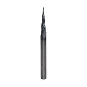 Freud 72-300: 6.2° x 1/32" Tapered Ball Tip Solid Carbide, 1/4" Shank