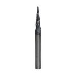 Freud 72-300: 6.2° x 1/32" Tapered Ball Tip Solid Carbide, 1/4" Shank