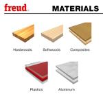 Freud 72-300: 6.2° x 1/32" Tapered Ball Tip Solid Carbide, 1/4" Shank