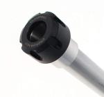 Hegebeck Router Collet Chuck Extension Rod Straight CNC Milling Tool Holder Rod C25 ER25 150L Milling Cutter Accessory Adapter Extension Rod Milling Tool 1pcs