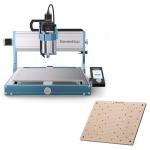 Genmitsu 3030-PROVer MAX CNC Router Machine with Linear Guide & Ball Screw Motion + MDF Grid Spoilboard, 360 x 300 x 12mm (14.2''x 11.8''x 0.4'')
