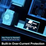 FoxAlien PWM Smart Relay Socket for CNC Router Machines, VFD Spindles, Dust Collector, Air Assist Pump and Engraving Module Connecting