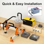 FoxAlien PWM Smart Relay Socket for CNC Router Machines, VFD Spindles, Dust Collector, Air Assist Pump and Engraving Module Connecting