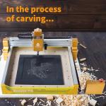 HoLivoCrt Master Pro 3018 CNC Router Machine 25"x30", 400W Spindle Desktop CNC Engraver, Aluminum Frame, Ball Screw & Linear Rails, 32-Bit Controller, Offline Control for Wood Aluminum Acrylic PCB