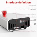 COOLOOK CNC400 Woodworking Engraver Desktop CNC Router 400x400mm CNC Router Machine for Wood, Acrylic, Carbon Fiber, 50mm Depth, 0.05mm Precision, GRBL Control