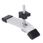 2 Set T Track Hold Down Clamps, Aluminum Alloy Woodworking Clamps for CNC Routers and Drill Presses, 6.3in L with Soft Plastic Pads, Jig Accessories for Table Saw Milling