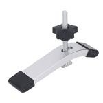 2 Set T Track Hold Down Clamps, Aluminum Alloy Woodworking Clamps for CNC Routers and Drill Presses, 6.3in L with Soft Plastic Pads, Jig Accessories for Table Saw Milling