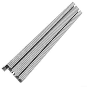 Aluminium Miter Track for Woodworking - 75 Type T-Slot Workbench Accessory with Adjustable T Track Bracket, Sliding Fence System for CNC Router Table, 300-600mm(600mm)