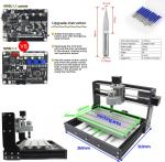〖USA〗 DIY CNC 3018-PRO Mini Desktop PCB PVC Wood Router Engraver Milling Machine