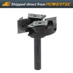 CNC Router Bit, 1/4" Shank with 1-3/8" Cutting Diameter Carbide multi edge, 1PK