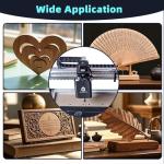 HoLivoCrt CNC Router Machine Master Pro 25"x30", 400W Spindle Desktop CNC Engraver, All Aluminum Frame, Ball Screw Drive, Linear Rails, Offline Control CNC Machine for Wood Aluminum Acrylic PCB