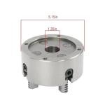 K72-125 4-Jaw Independent Lathe Chuck - 125mm 5'' for CNC Router, Turning, Milling Machine, Mini Lathe Accessories