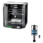 Genmitsu Cubiko CNC Router Machine with Enclosure + GS-775M 20000RPM 775 CNC Spindle Motor with 5mm ER11 Collet Set