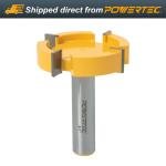 CNC Router Bit, 1/2" Shank with 2" Cutting Diameter Carbide Router Bit, 1PK