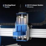 Genmitsu PROVerXL 4030S CNC Router Machine + CFL10-40 Laser Module, with 710W Spindle, Upgraded 3-Axis Desktop CNC Milling Machine for Wood, Metal, Acrylic, High Precision Linear Rails, 130mm Z-Height