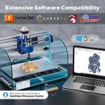 3018-Prover V2 CNC Milling Machine, Desktop CNC for Beginner with Limit Switches