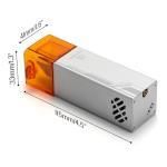 Genmitsu 4040-PRO MAX CNC Router + CFL10-40 10000mW Laser Module, 710W Trimmer & Linear Rail Driven, Work Area 410 x 405 x 77mm, for Wood Metal Acrylic Cutting Milling, GRBL Control