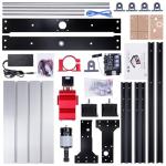 Twotrees TTC3018 Pro CNC Router Machine,Desktop CNC Engraving Machine Upgraded 3-Axis Engraving All-Metal Milling Machine for Wood Acrylic MDF Nylon,300mmX180mmX40mm Working Area (Black Red)