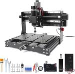 YIDOFENG 3 Axis 3020 Plus CNC Engraving Machine,500W CNC Wood Router Desktop CNC Machine for Metal Wood Acrylic MDF w/Limit Switche Emergency-Stop, Working Area:11.81 * 7.87 * 2.87 inch