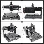 YIDOFENG 3 Axis 3020 Plus CNC Engraving Machine,500W CNC Wood Router Desktop CNC Machine for Metal Wood Acrylic MDF w/Limit Switche Emergency-Stop, Working Area:11.81 * 7.87 * 2.87 inch