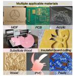 DIY CNC Router Kit, 3 Axis Hobby CNC Router Machine GRBL Control, Plastic Acr...