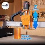 Masuter 3S CNC Router Machine with NEMA 23 Closed-Loop Stepper Motor, 400W Spind