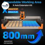 Masuter 3S CNC Router Machine with NEMA 23 Closed-Loop Stepper Motor, 400W Spind