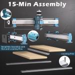 Genmitsu CNC Router Machine 4040-PRO for Metal Acrylic Cutting Milling, GRBL ...