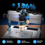 Genmitsu 3030-PROVer CNC Router - 710W Spindle, Dual Linear Guides & Ball Screws