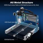 Genmitsu 3030-PROVer CNC Router - 710W Spindle, Dual Linear Guides & Ball Screws