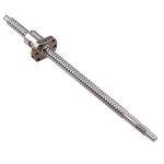 CHUANGNENG HGR20 Linear Rail Kit 400mm Linear Guide Rail with 1PCS SFU1605 Ballscrew 400mm with 4pcs Slide Blocks BF12/BK12 Full Accessories Linear Slide Rail, for DIY CNC Routers Lathes Mills
