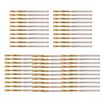2Krmstr 50Pcs CNC Router Spiral Bits, Replaceable Carbide Milling Cutter, Woodwork Accessories for Buddha Bead, Bracelet Maker, Lucky Buckle Wooden Bead Maker, Wood Ring Maker.
