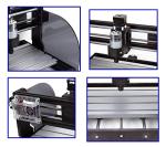 RATTMMOTOR CNC Wood Router Machine Kit 3 Axis GRBL Control DIY Mini CNC Engraver Carving Milling Machine+Offline Controller+775 Spindle Motor ER11 for Cutting Acrylic PVC PCB Plastic Wood